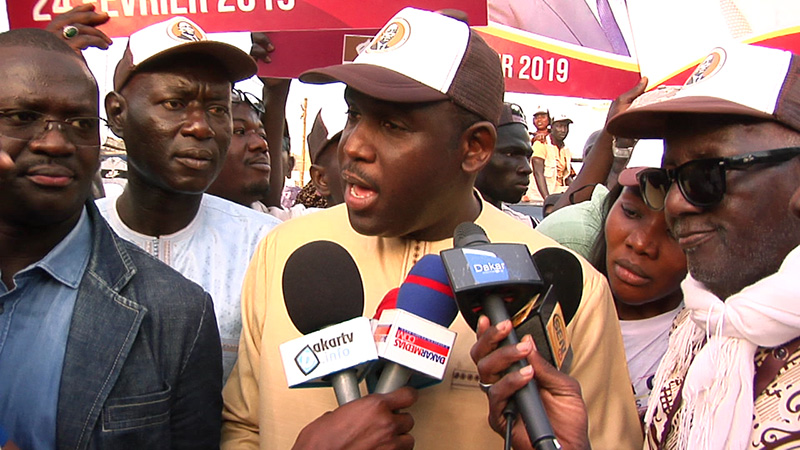 adama faye coordonnateur comité electoral de benno bokk yaakar à grand yoff