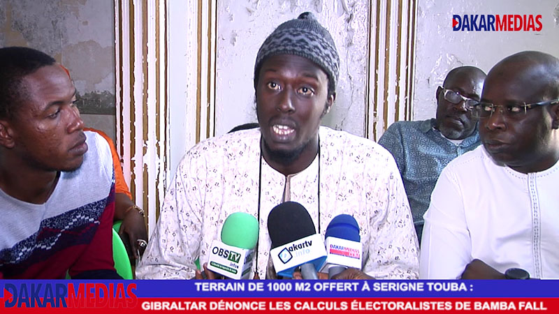 TERRAIN DE 1000 M2 OFFERT À SERIGNE TOUBA LES POPULATIONS DE GIBRALTAR DÉNONCENT LES CALCULS ÉLECTORALISTES DE BAMBA FALL
