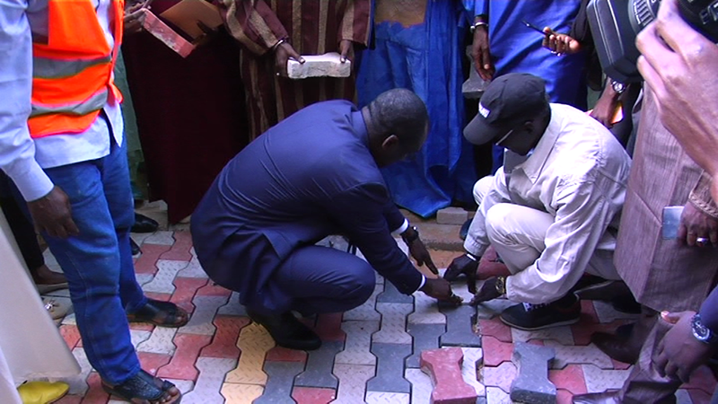 Lancement 2éme phase du pavage des rues de yoff par le maire abdoulaye diouf sarr