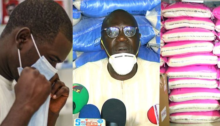 Distribution denrées alimentaires mairie dieuppeul derklé