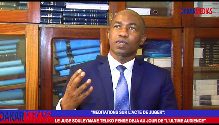 Le magistrat souleymane TELIKO CONSACRE un ouvrage au Jugement dernier
