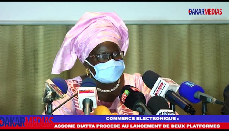COMMERCE ELECTRONIQUE LANCEMENT OFFICIEL DE DEUX NOUVELLES PLATEFORMES PAR ASSOME AMINATA DIATTA