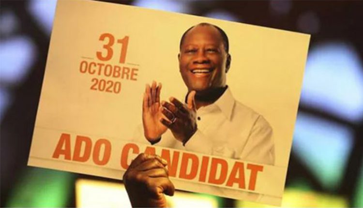 Alassane Ouattara candidat à la présidentielle doctobre