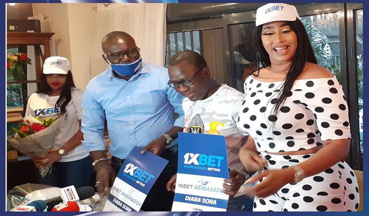 DIABA SORA SIGNE AVEC 1XBET UNE CONVENTION A DAKAR
