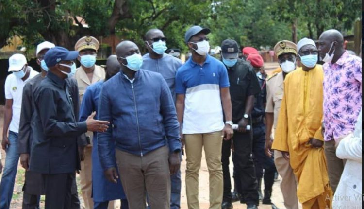 VISITE ABDOU KARIM FOFANA A SEDHIOU