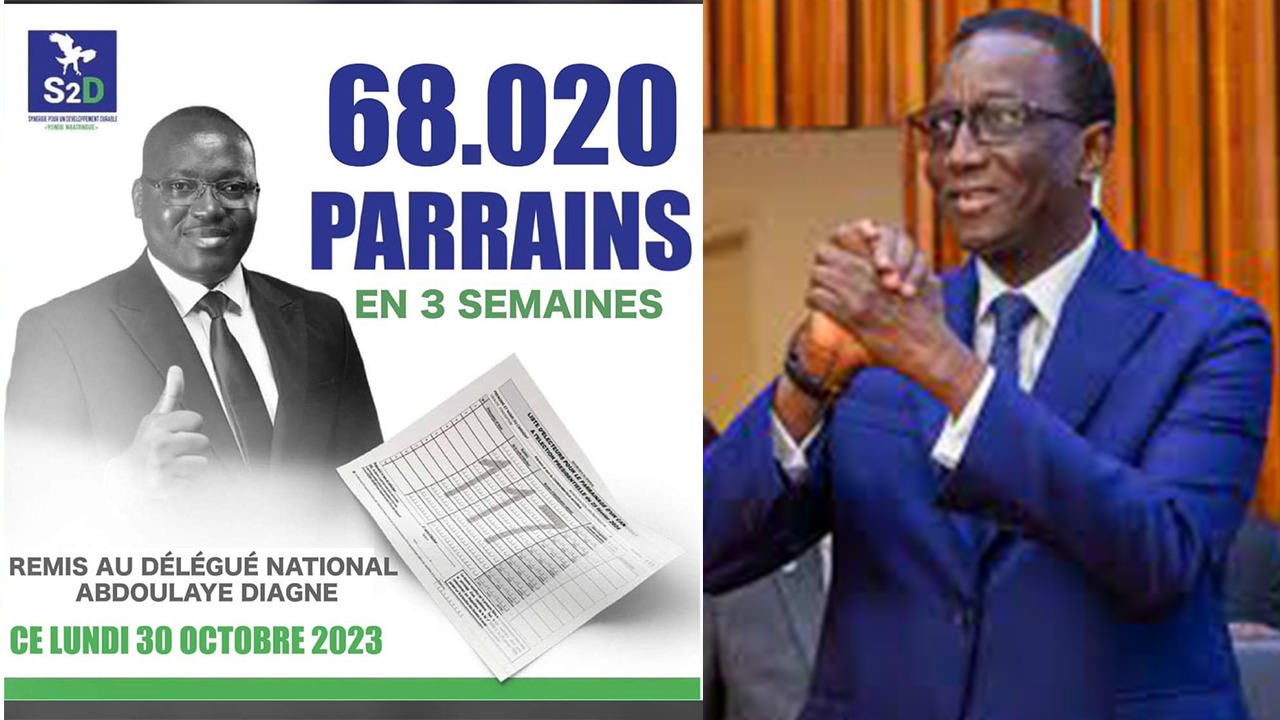 🔴vidÉo PrÉsidentielle 2024 Parrainages Souleymane Ndiaye De S2d Remet